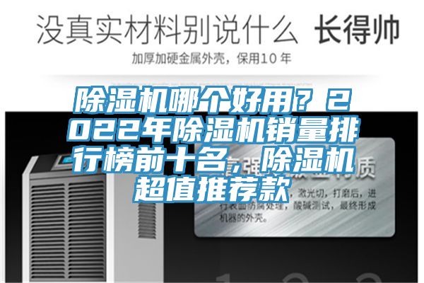 除濕機哪個好用？2022年除濕機銷量排行榜前十名，除濕機超值推薦款